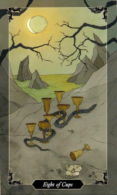 Dark Wood Tarot Cards 4