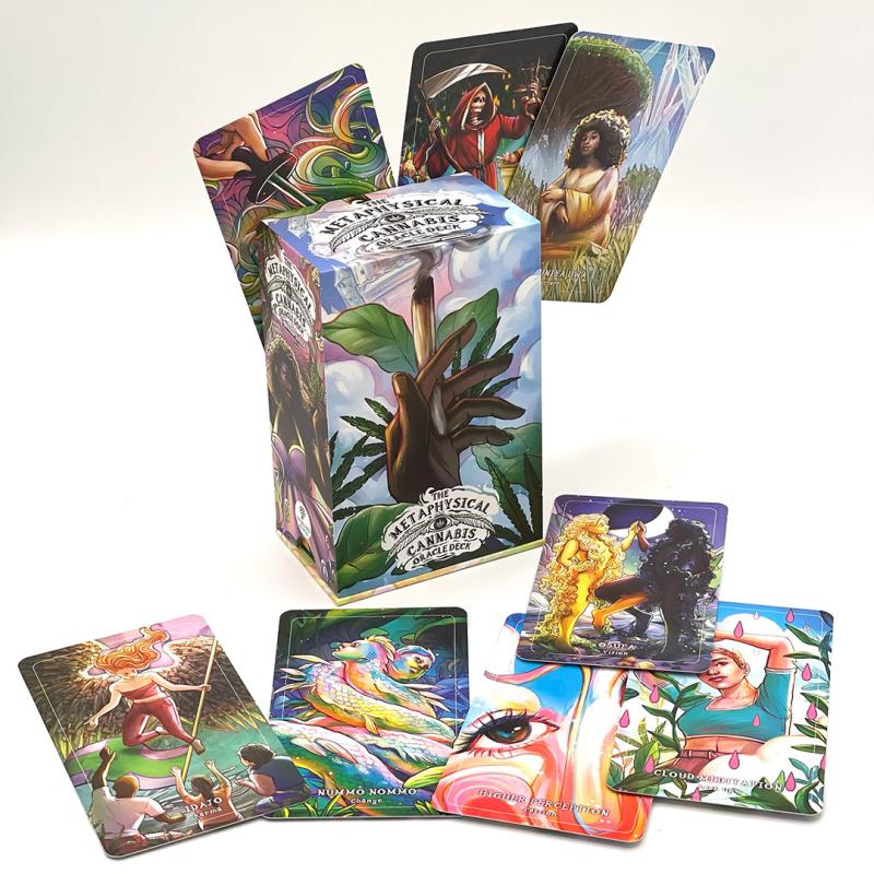 The Metaphysical Cannabis Oracle Deck Cards