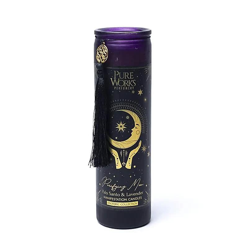 Manifestation Candle Purifying Moon Palo Santo & Lavender