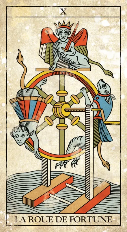 Marseille Vintage Tarot Cards