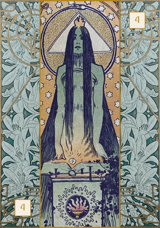 Alfons Maria Mucha Oracle Cards