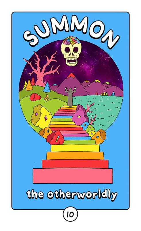 Rainbow Brainskull Oracle Deck