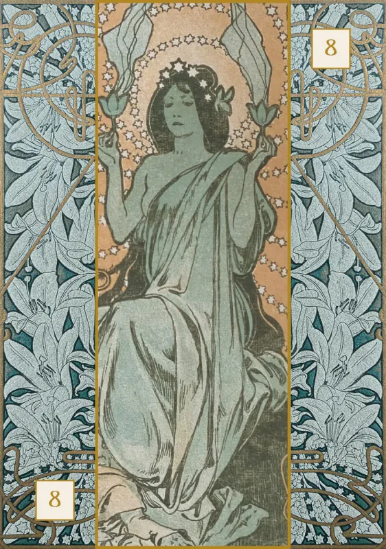 Alfons Maria Mucha Oracle Cards