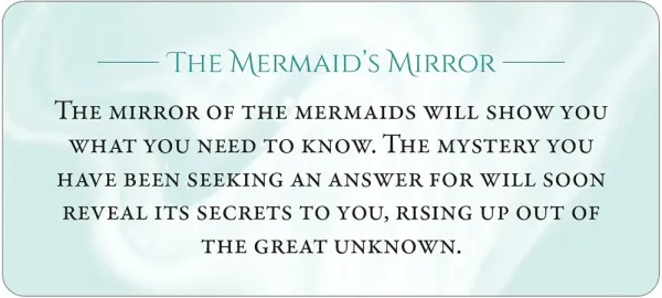 Magickal Messages From The Mermaids