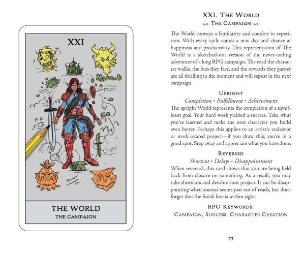 The Ultimate RPG Tarot Deck Cards 7