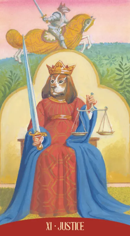 Royal Animals Tarot Cards 3