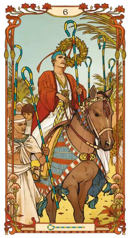 Egyptian Art Nouveau Tarot