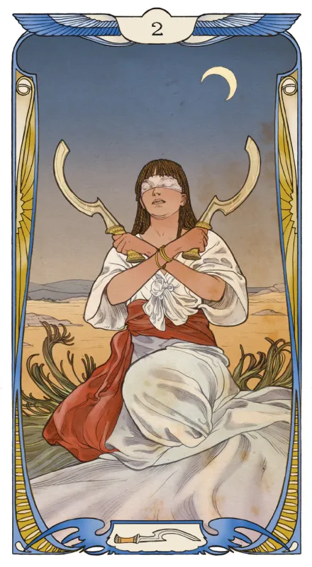 Egyptian Art Nouveau Tarot