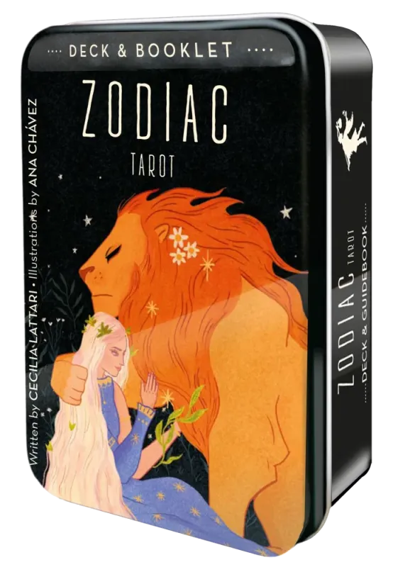 Zodiac Tarot In A Tin