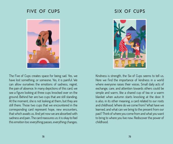 Tarot cards of Modern Goddesses