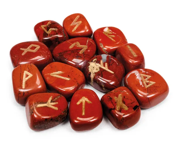 Red Jasper Runes Lo Scarabeo