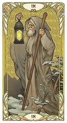 Golden Art Nouveau Tarot