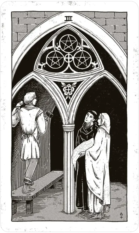 Black Ritual Tarot Cards 6