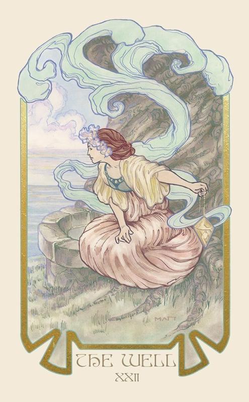 Ethereal Visions: Illuminated Tarot Deck