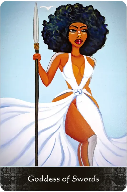 Afro Goddess Tarot Arcanas