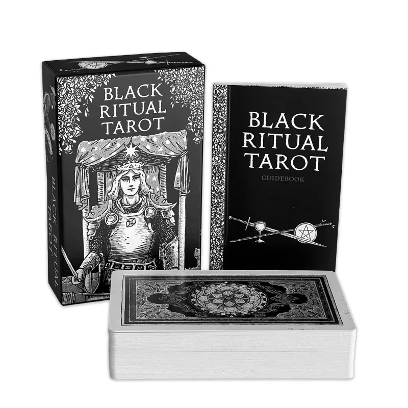 Black Ritual Tarot Cards 9