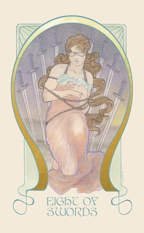 Ethereal Visions: Illuminated Tarot Deck