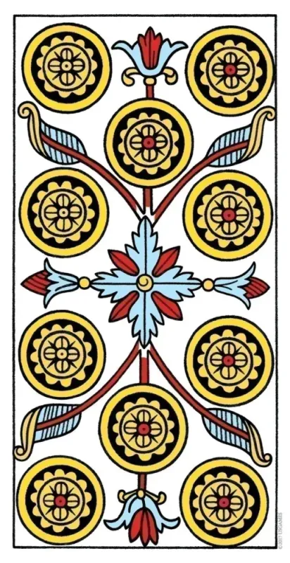 CBD Tarot De Marseille Cards