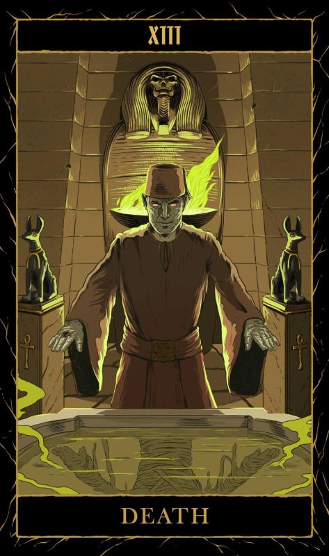 Universal Monsters Tarot