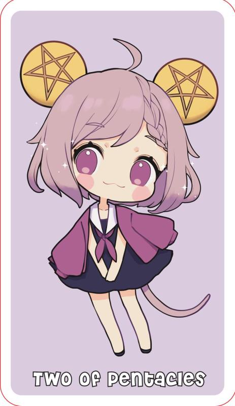 Cute Chibi Tarot Cards