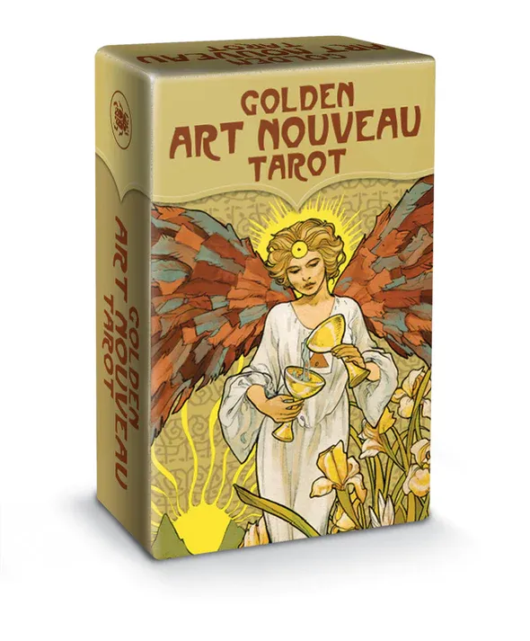 Golden Art Nouveau Tarot Mini