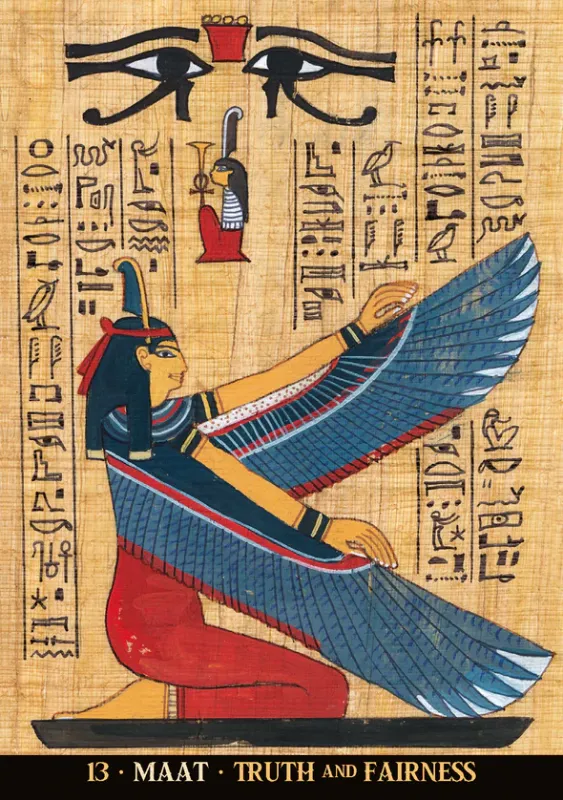 Egyptian Gods Oracle Cards