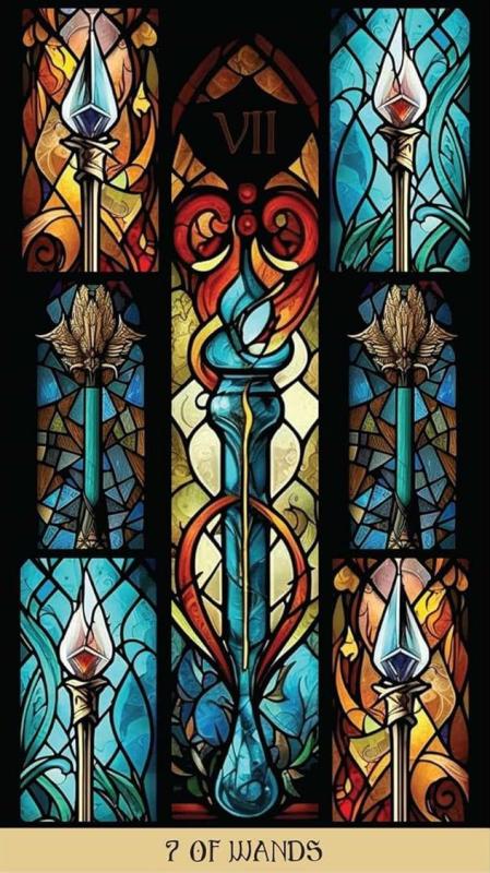 The Stained Glass Tarot Cards 4