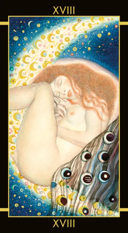 Mini Golden Klimt Tarot