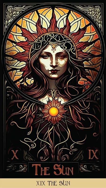 The Stained Glass Tarot Cards 7