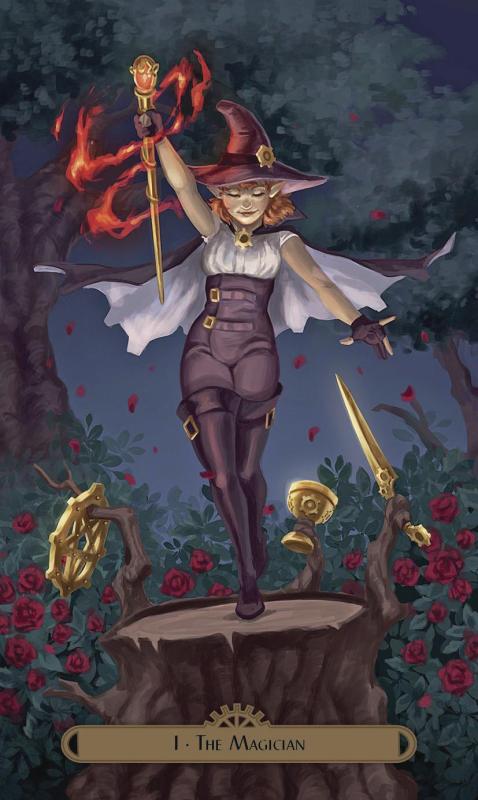 Steampunk Faerie Tarot Cards 2