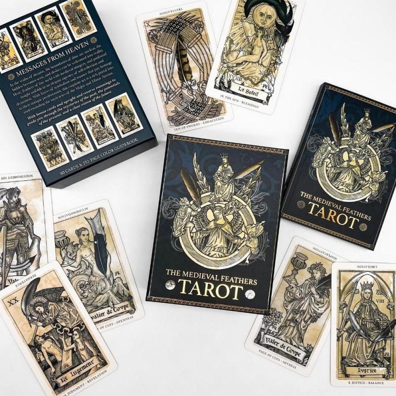 The Medieval Feathers Tarot Cards