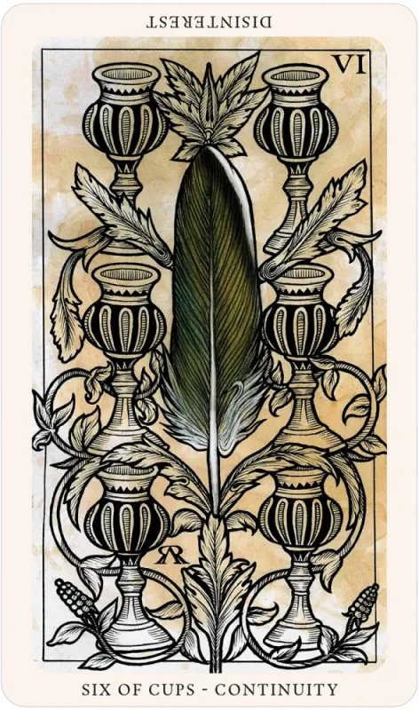 The Medieval Feathers Tarot Cards