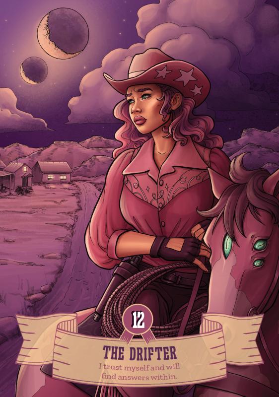 Cowgirls and Aliens Oracle Cards 5