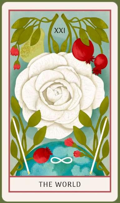 Floral Tarot Deck 3