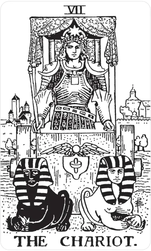 Black & White Rider-Waite Tarot Deck