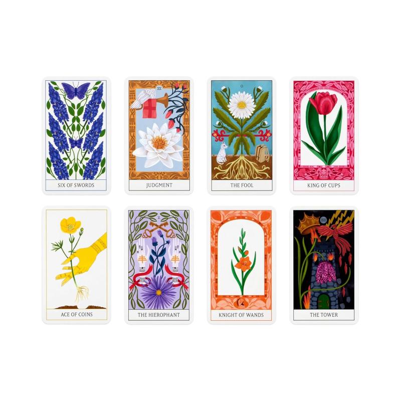 Floral Tarot Deck 7