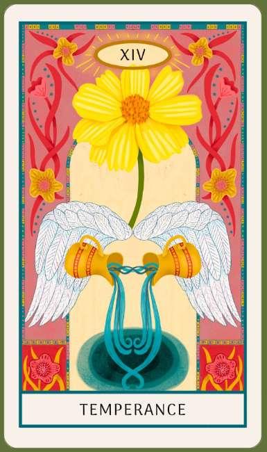 Floral Tarot Deck 4