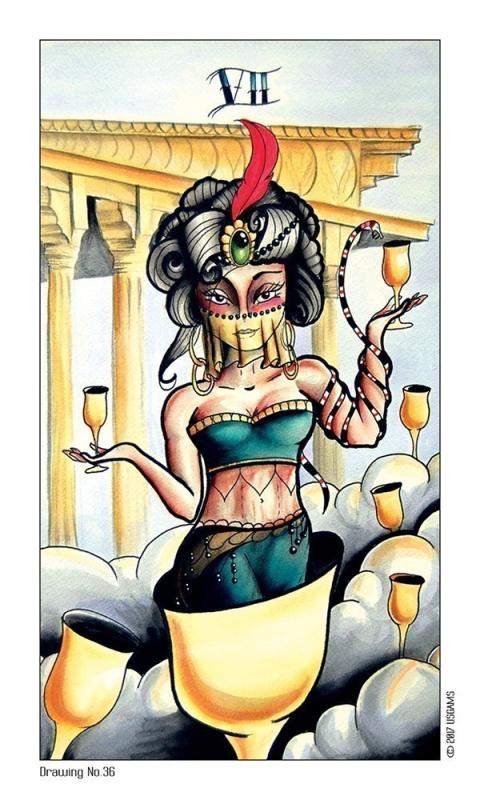 Eight Coins' Tattoo Tarot Cards