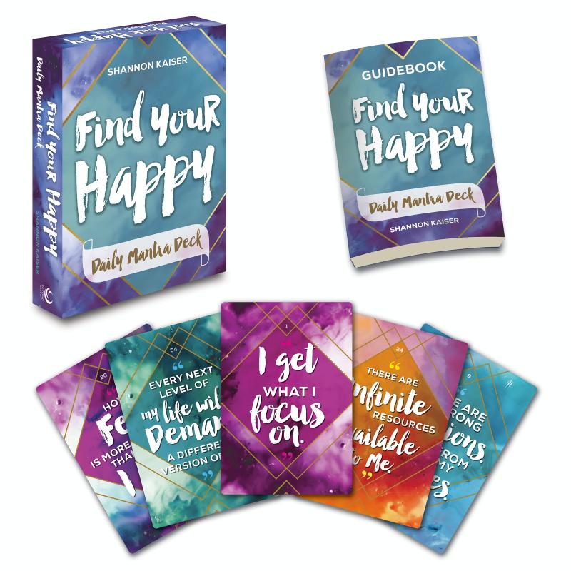 Find Your Happy Daily Mantra Deck