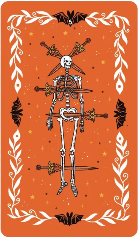 Happy Halloween Tarot Cards 6