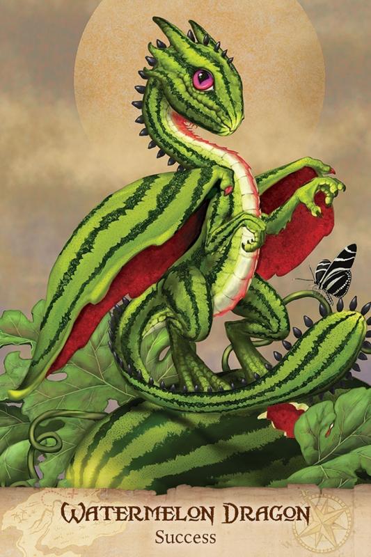 Field Guide To Garden Dragons Tarot Cards